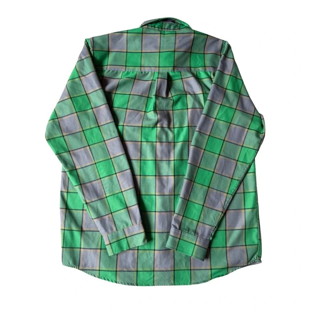 Dixxon Flannel Company The Auld Pub Plaid Mens Shirt Green Large